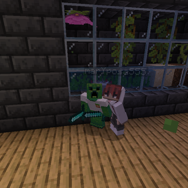 Jugando Minecraft2